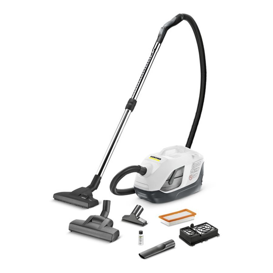 Пылесос с аквафильтром Karcher DS 6 Premium Plus white 1.195-242 #1