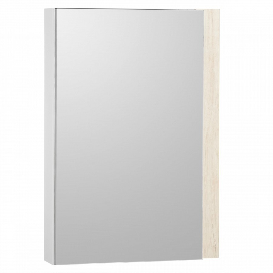 Зеркальный шкаф Акватон Кантри 55 белый, дуб верона 1A257702AHB20  #1