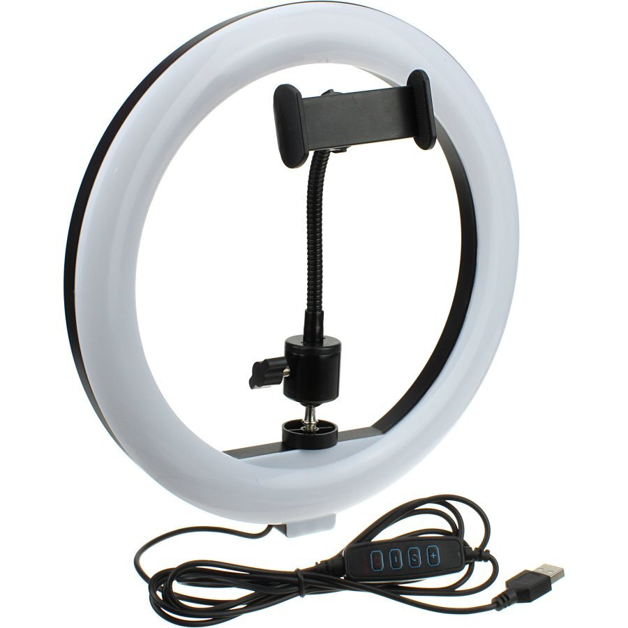 Селфи лампа кольцо 26см Selfie Ring Light 3 режима #1