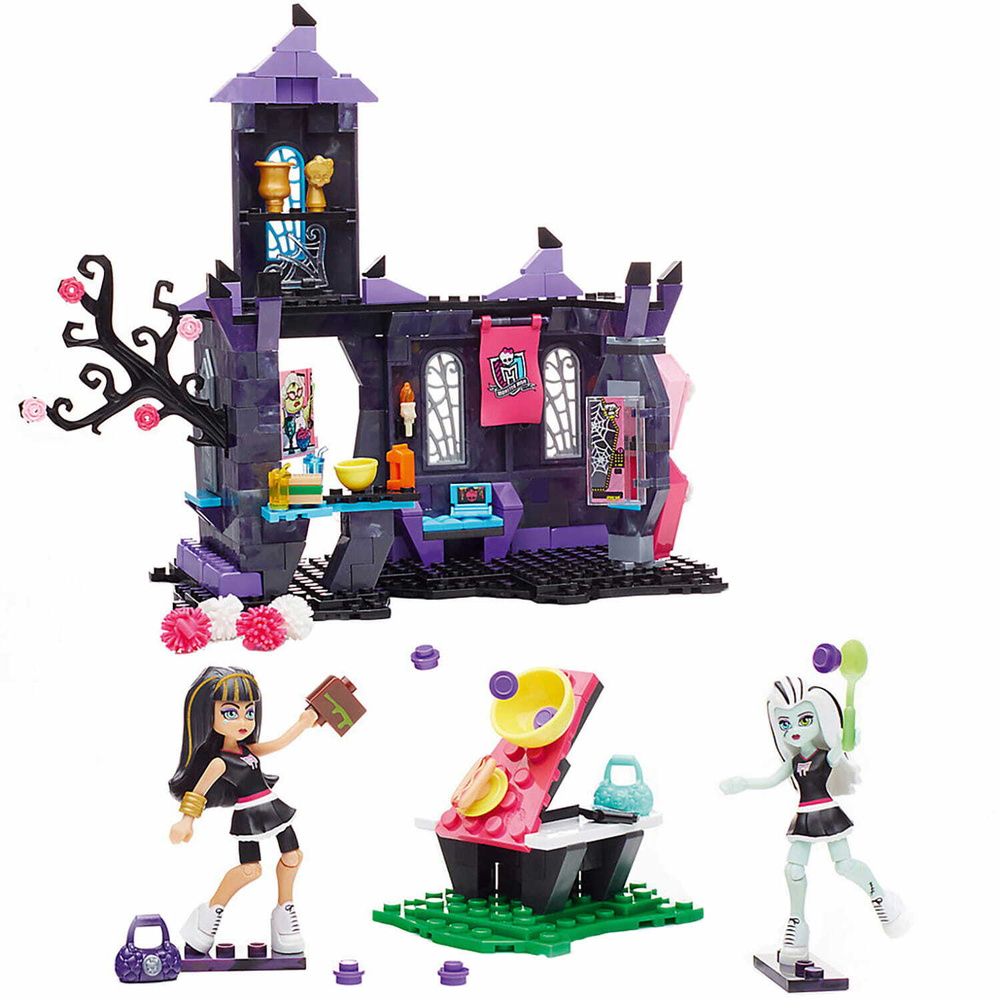 Конструктор Кафе Крипатерия Монстер Хай Monster High Мега Блокс Mega Bloks  - купить с доставкой по выгодным ценам в интернет-магазине OZON (244259912)