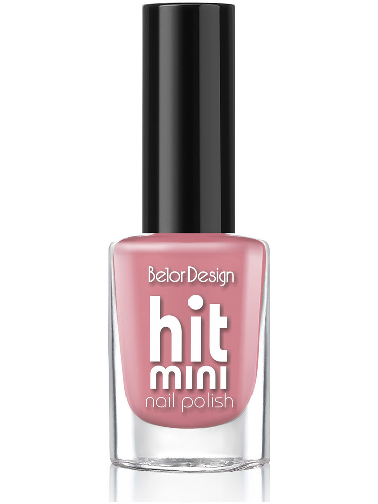 BELOR DESIGN Лак для ногтей Mini HIT тон 025 сливочный 6мл #1