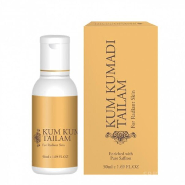 KUM KUMADI Tailam Oil Vasu Кумкумади омолаживающее масло для лица Васу 50 мл  #1