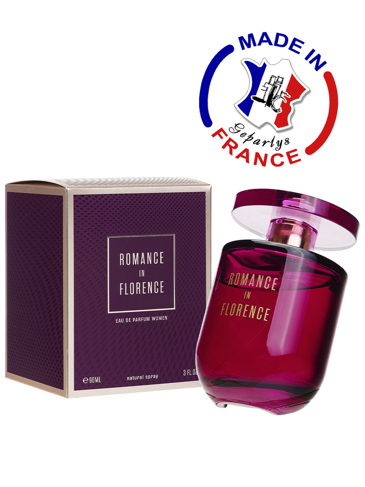 GEPARLYS PARFUMS PARIS, Парфюмерная вода женская Romance in Florence women, 90ml  #1