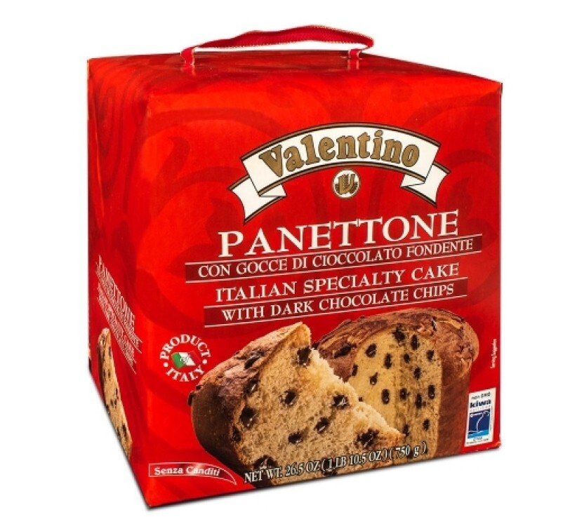 Кекс (кулич) Panettone VALENTINO с кусочками шоколада 750г, Италия #1