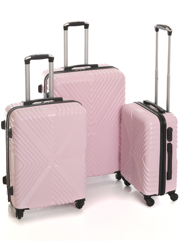 Чемодан Feybaul, Пластик, 70 см - купить с доставкой по выгодным ценам ...