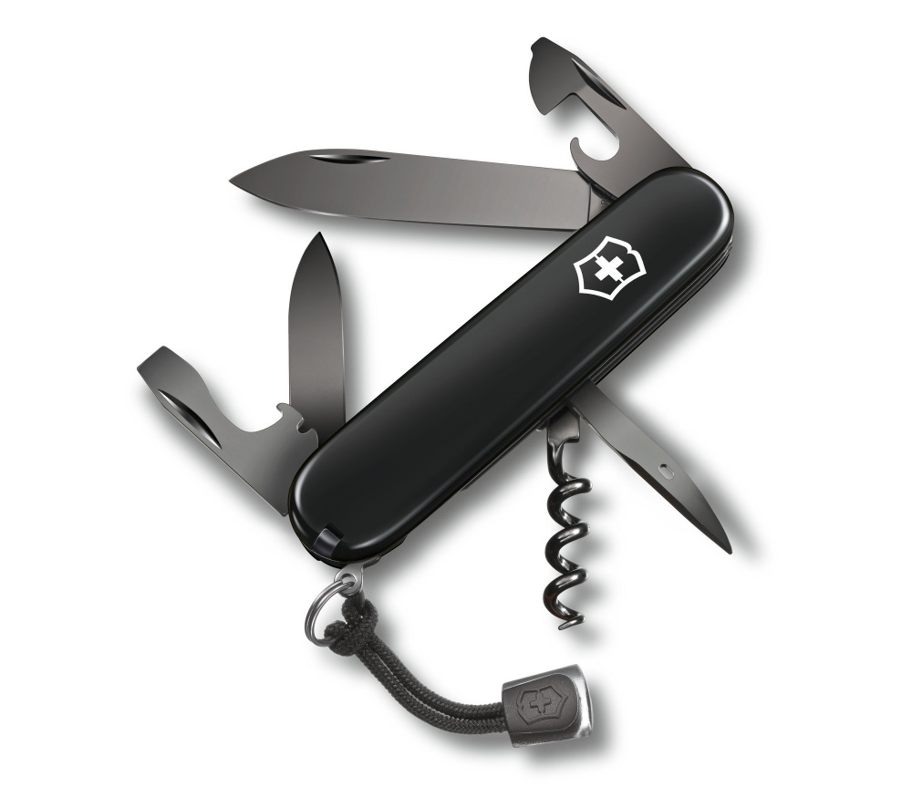 Нож Victorinox Spartan, 91 мм, 12 функций, черный, 1.3603.31P #1