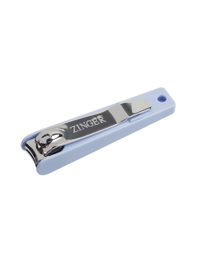 Zinger/ Книпсер (SLN-603-C13 blue box) средний в пластмассовом футляре/ Клиппер для ногтей/ Кусачки-книпсер/ #1