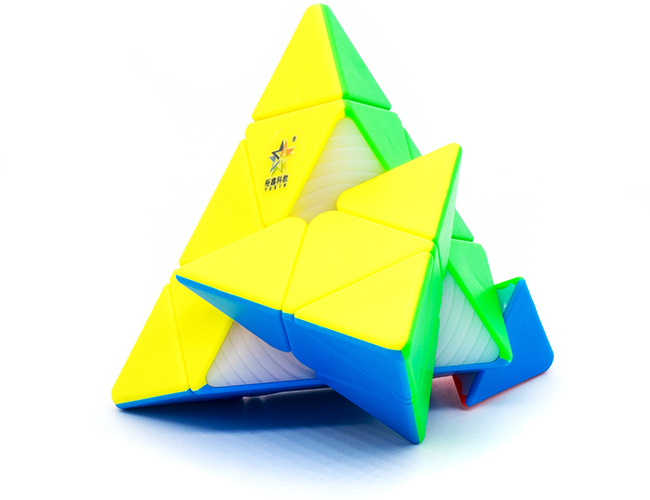 Головоломка Пирамидка Рубика YuXin Pyraminx Black Kylin / Цветной пластик  #1