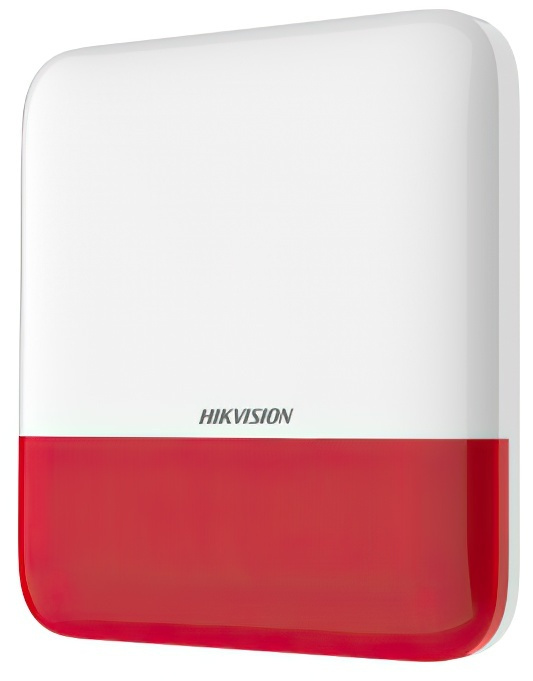 Hikvision DS-PS1-E-WE Red Indicator Беспроводная уличная сирена #1