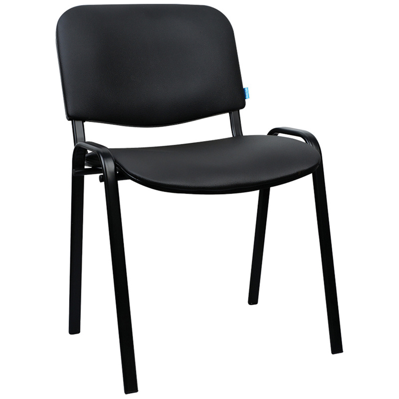 Helmi Офисный стул, Металл, Искусственная кожа, черный #1