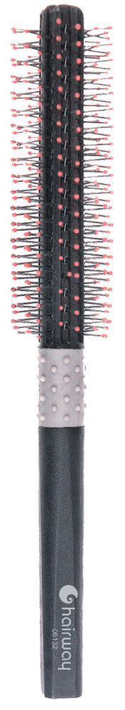 Брашинг Hairway Round пластиковой основе с нейлоновыми штифтами, 14 мм (8462132) 06132  #1