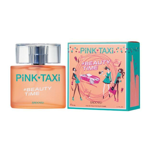 BROCARD woman PINK TAXI # BEAUTY TIME Туалетная вода 90 мл. #1