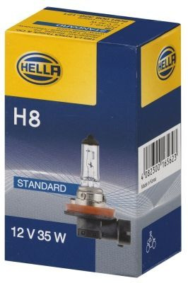 HELLA/BEHR/PAGID Лампа автомобильная H8, 1 шт. арт. 8GH008356121 #1