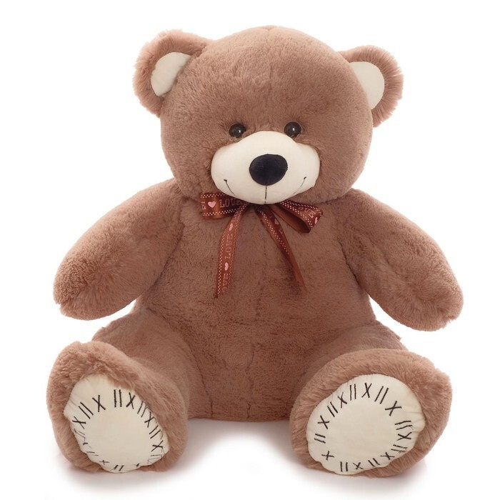 Мягкая игрушка "Медведь Б40" коричневый, 90 см #1