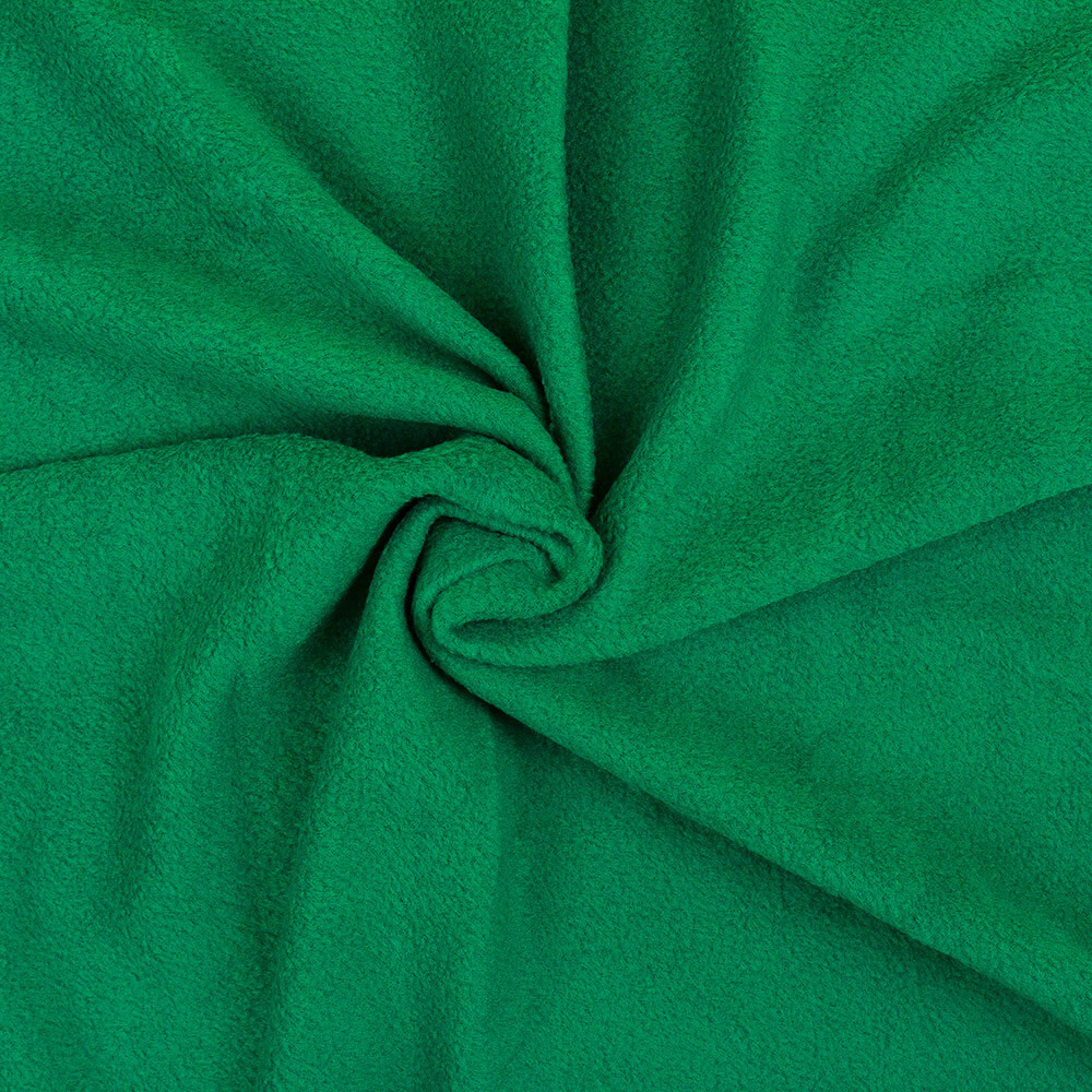 Ткань флис FG-001,230 г/кв.м, 50х50см,100% полиэстер №219 зеленый #1