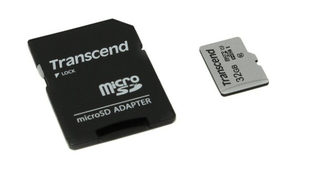 Карта памяти Transcend 300S microSDHC 32 ГБ TS32GUSD300S-A #1