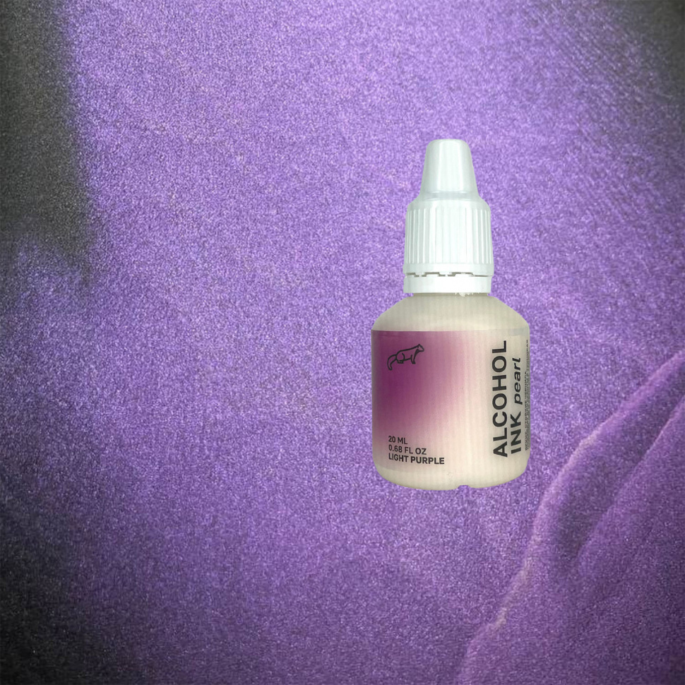 Алкогольные чернила Marten Kunitsa "Pearl ink Light purple", 20 мл #1