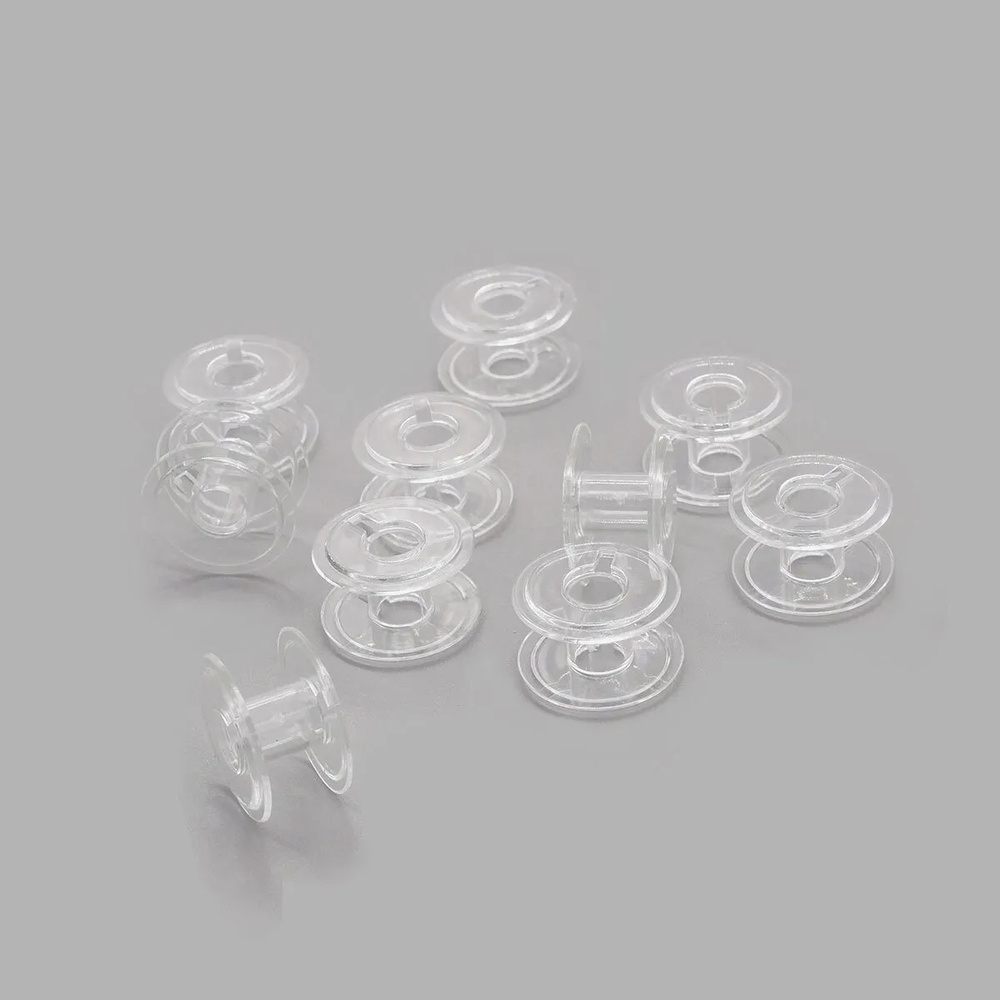 Шпульки для швейных машин пластиковые прозрачные 10 шт. ТВ-В01 0350-0000  #1
