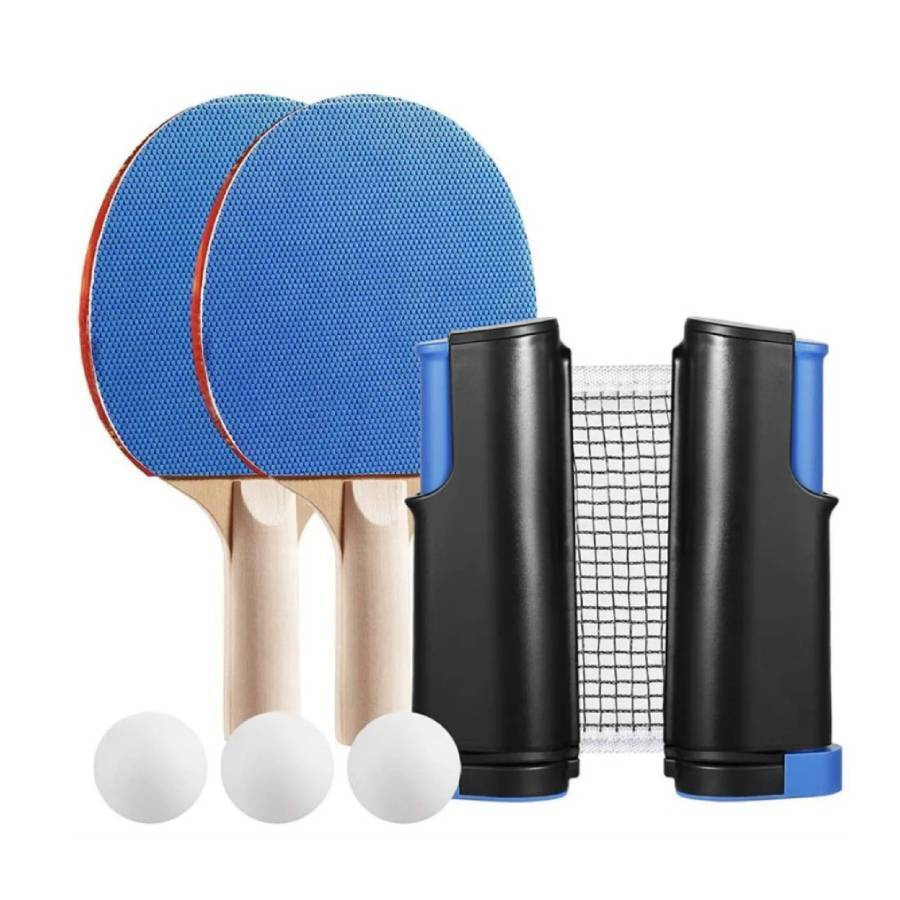 Игровой набор для Пинг-понга (Настольный теннис) / Сетка для настольного тенниса раздвижная / Автоматическая #1