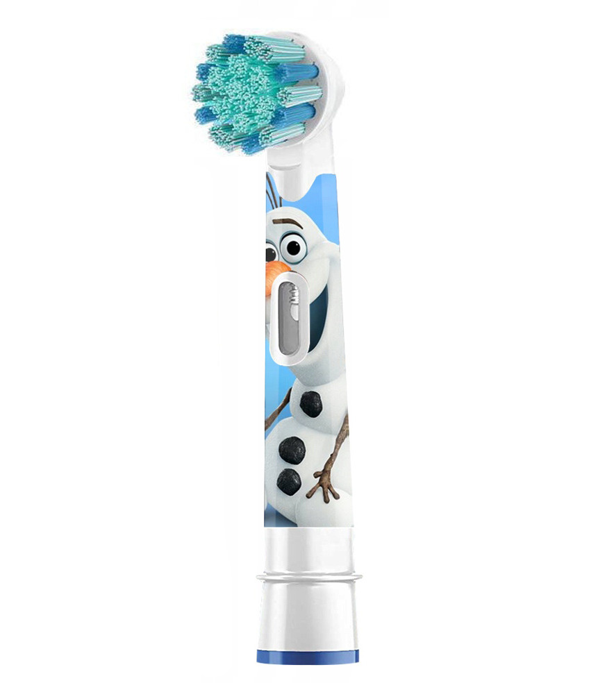 Детская Насадка для электрической зубной щетки Oral-B Frozen Kids OLAFF Снеговик  #1