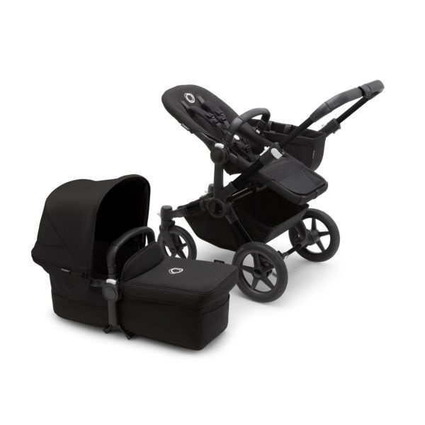 Коляска 2 в1 Bugaboo Donkey 5 Mono complete Black/Midnightblack/Midnight black 100000002 #1