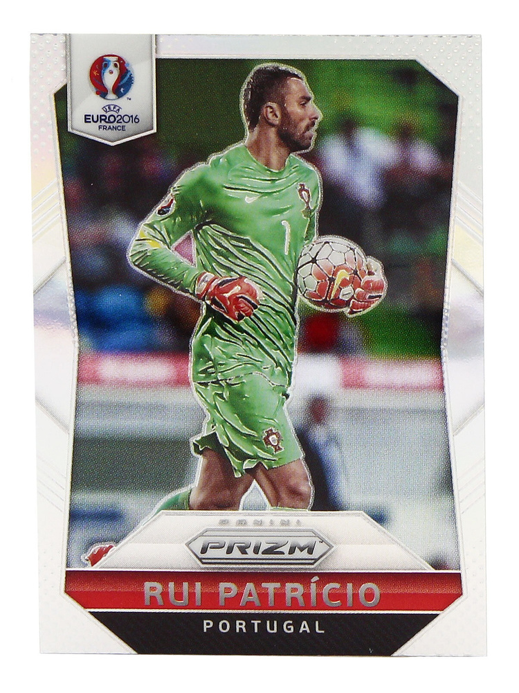 Коллекционная карточка Panini Prizm UEFA EURO 2016 France - #103 Rui Patricio - Silver Prizms  #1