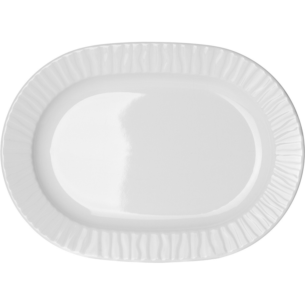 Lubiana Блюдо, 1 шт, Фарфор Белый, диаметр 32 см #1