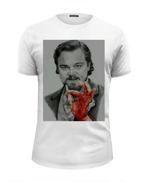 Термонаклейка на футболку (термоаппликация) , Леонардо ДИ Каприо.  #1