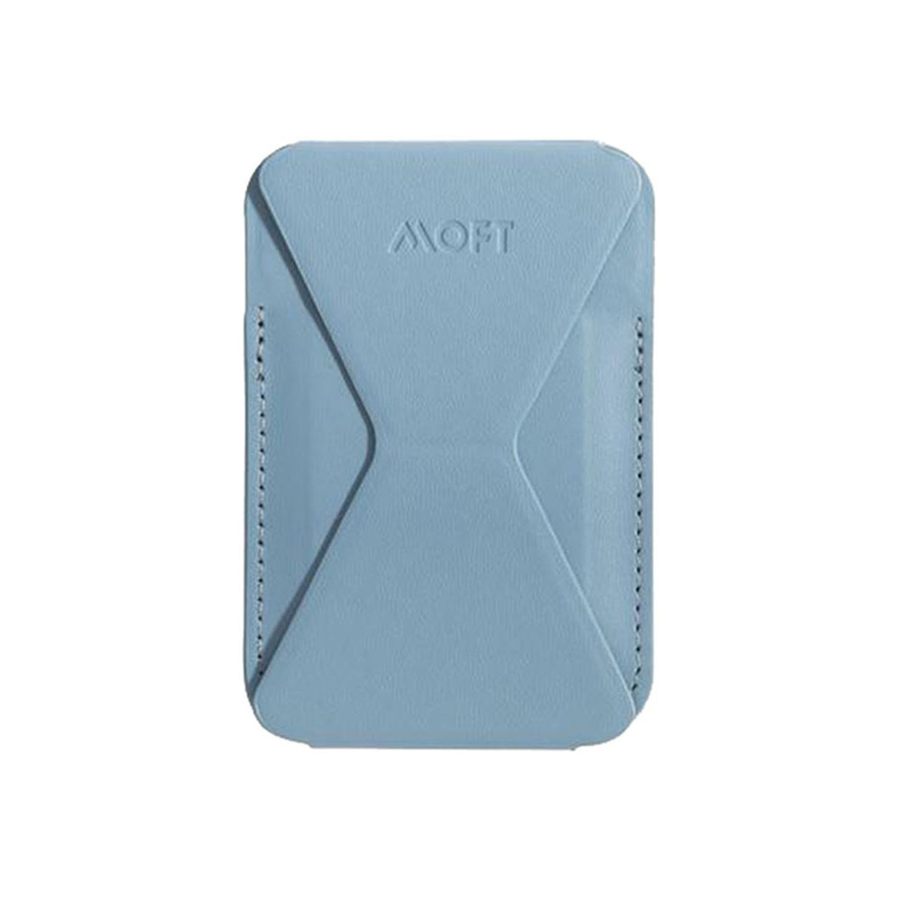 Подставка-кошелек для iPhone 12/13 MOFT SNAP-ON, голубой #1