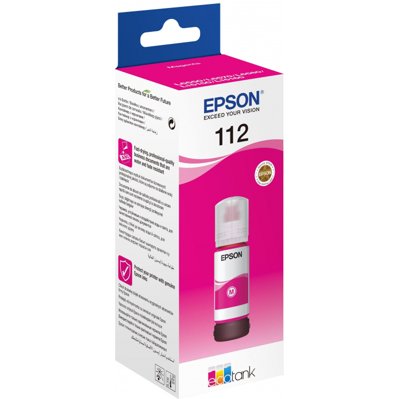 Контейнер с чернилами Epson T06C34A C13T06C34A пурпурный для L15150/L15160  #1