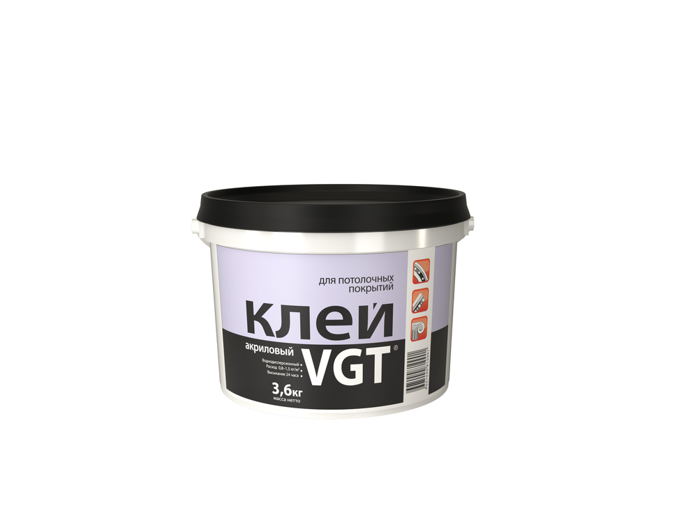Клей для потолочных покрытий VGT 3.6 кг #1