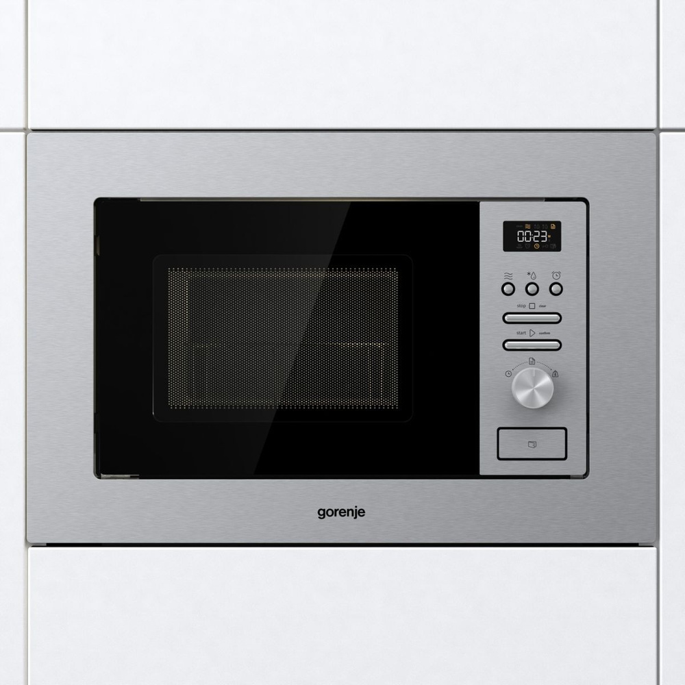 Встраиваемая микроволновая печь (СВЧ) Gorenje BM201AG1X нержавеющая сталь  #1