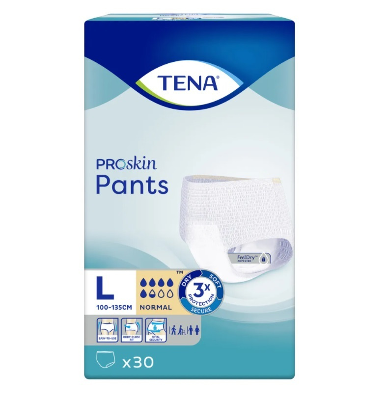 Подгузники-трусы для взрослых TENA Pants Normal L, 30 шт. #1