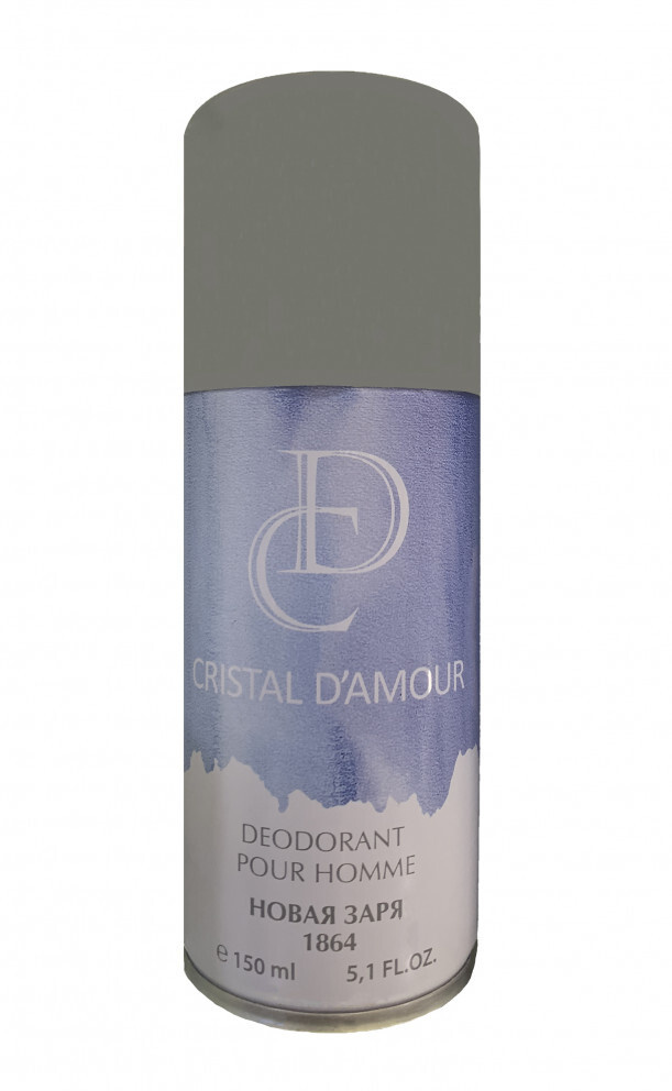 Новая Заря Дезодорант парфюмированный для мужчин "Кристалл любви", 150 мл  #1