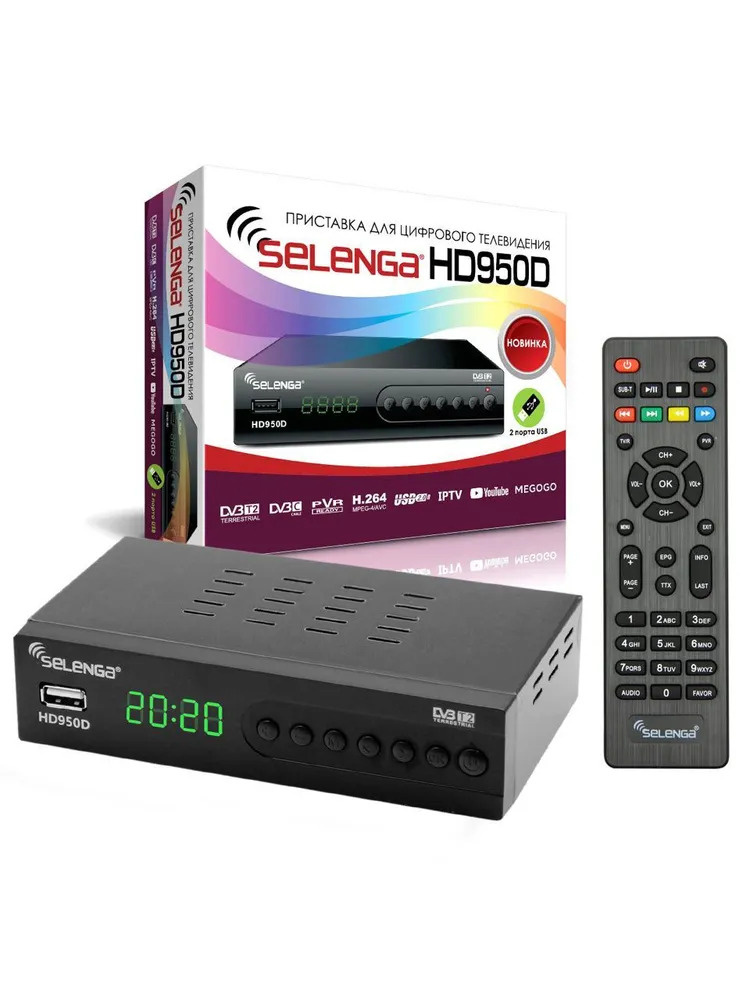 Selenga ТВ-тюнер HD 950D , черный #1