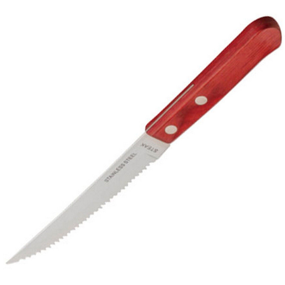 Нож для стейка Sunnex 10,3/21,2см, нерж.сталь, дерево #1