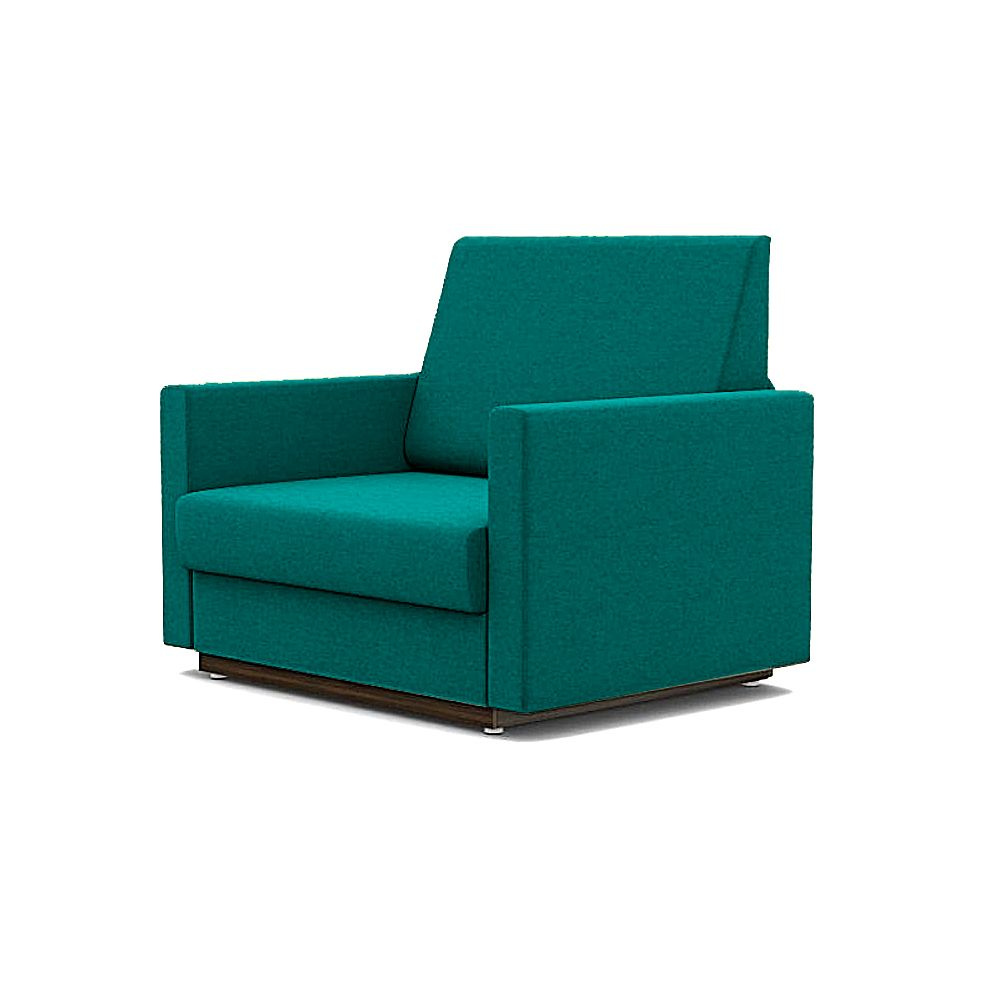 Кресло-кровать Стандарт + ФОКУС- мебельная фабрика 104х80х87 см изумрудный  #1