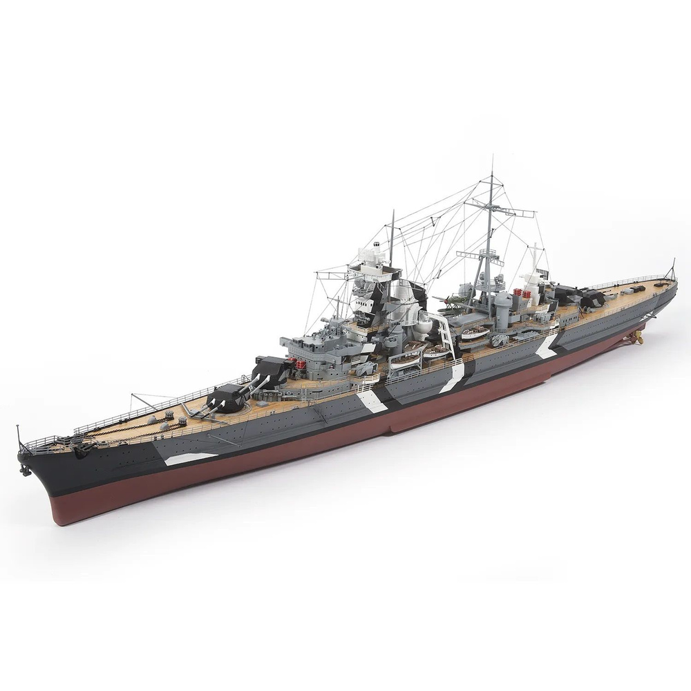 Тяжёлый крейсер "Prinz Eugen", Германия 1936 год, 1070х290х175 мм, М.1:200, сборная модель корабля из #1