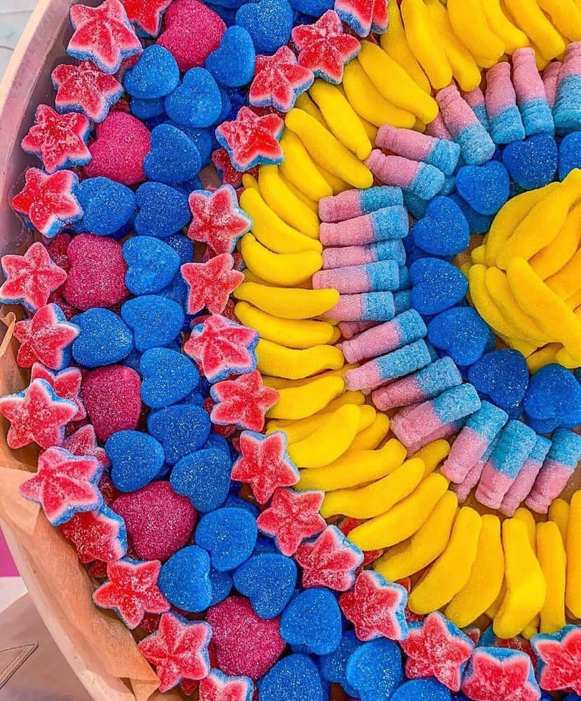 Жевательный мармелад испанский подарочный микс желейные разноцветные фигуры 1200 грамм  #1