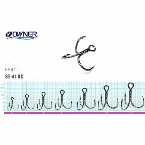 Тройной крючок OWNER ST-41BC № 06 (8шт.) #1