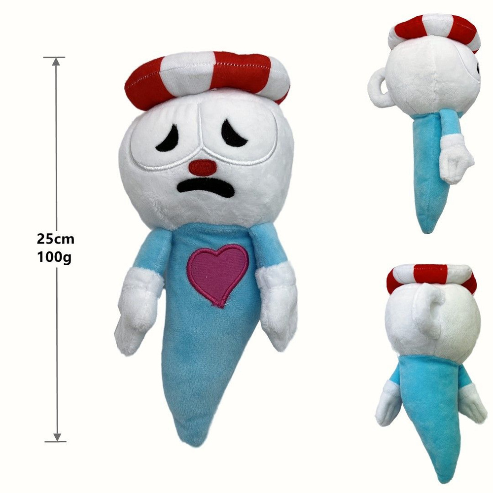 Мягкая игрушка Капхед/Cuphead and Mugman 25cm - купить с доставкой по ...