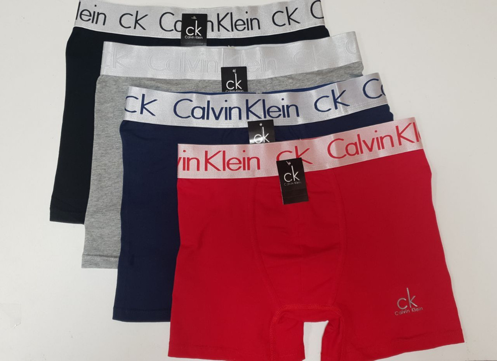 Комплект трусов боксеры Calvin Klein, 4 шт #1