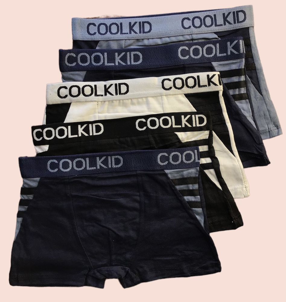 Комплект трусов шорты COOL KID, 5 шт #1