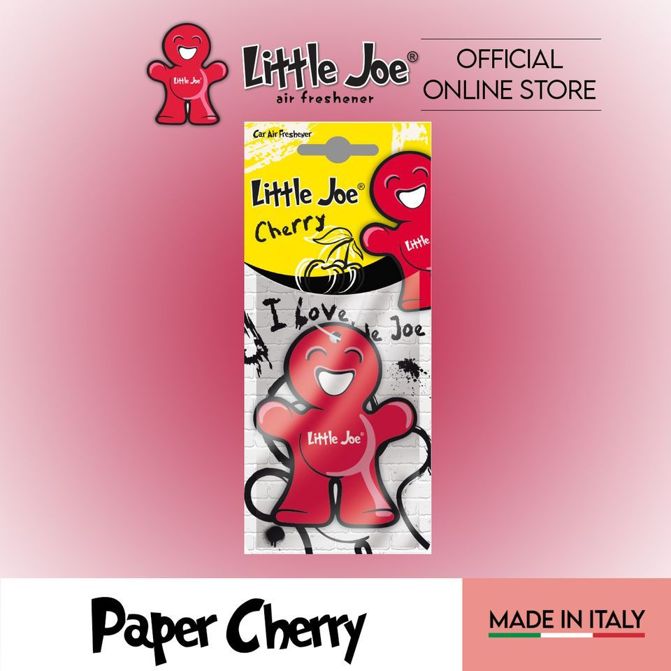 Ароматизатор бумажный подвесной человечек Little Joe Paper Cherry, Вишня  #1