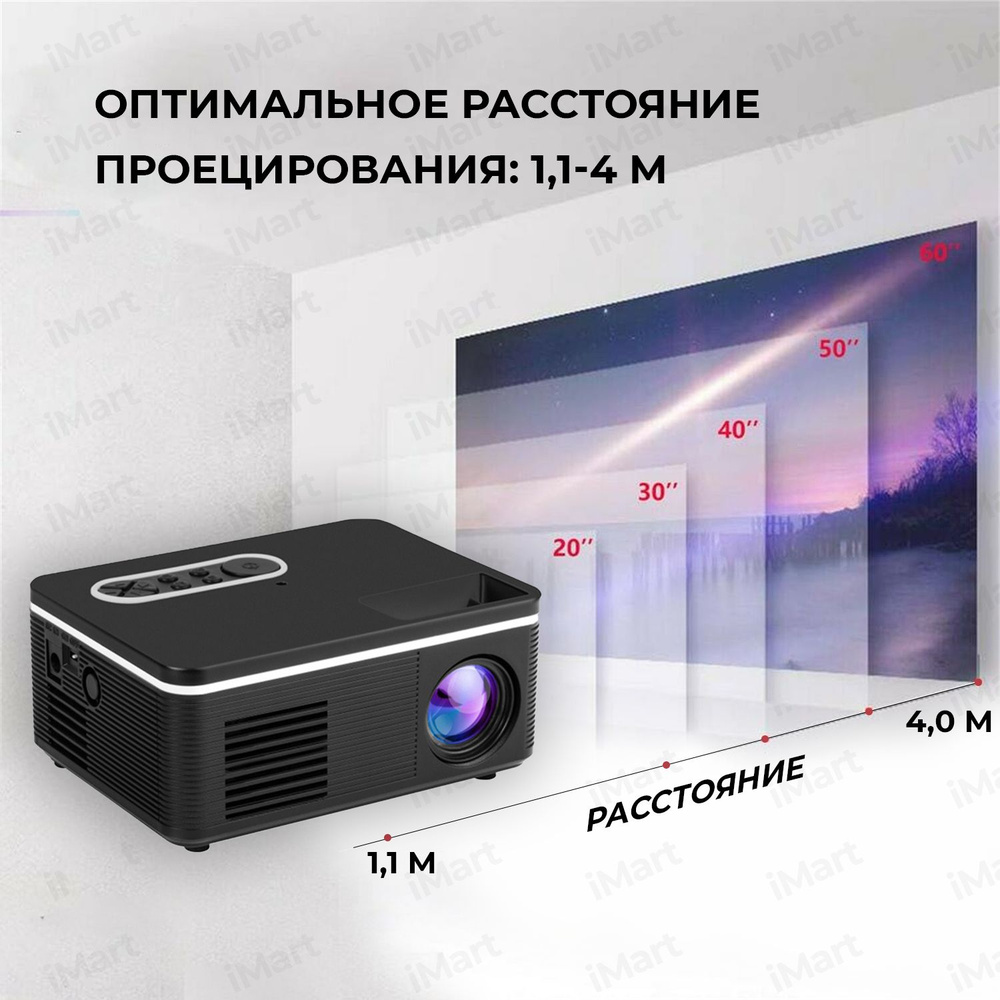 Проектор Ask Gecko Мини для просмотра фильмов. купить по доступной цене ...