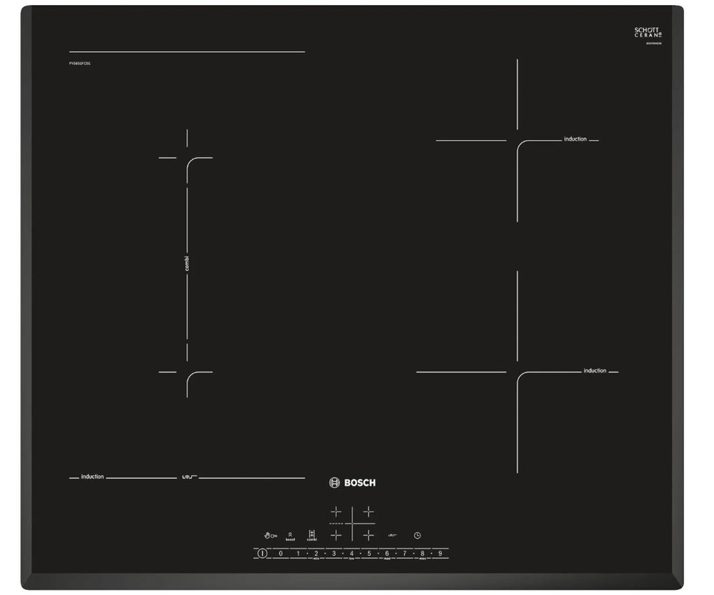Bosch Индукционная варочная панель PVS651FC5E, черный #1