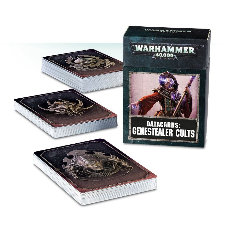 Датакарты Genestealer Cults для настольной игры Warhammer 40000 восьмой редакции - на английском языке #1