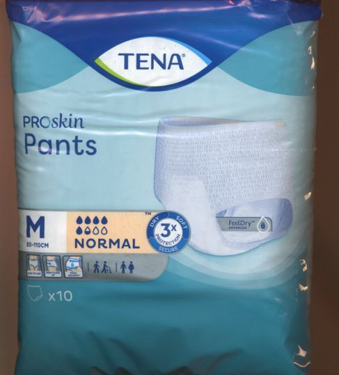 Подгузники-трусы TENA PANTS NORMAL для взрослых, размер М, 10 штук  #1