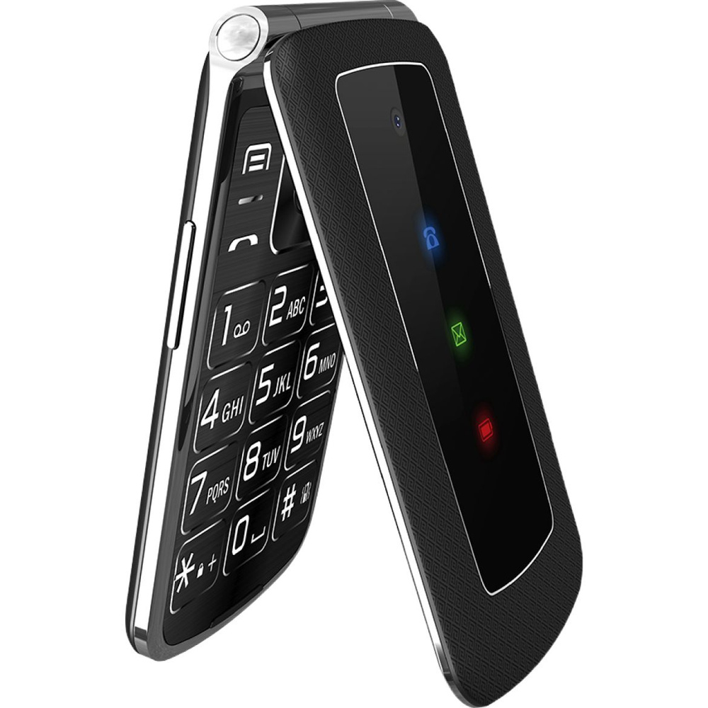 Мобильный телефон раскладушка, Olmio, F28, Черный. Уцененный товар  #1