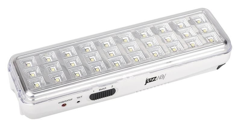 Jazzway Светильник-переноска Светильник-фонарь светодиодный Accu9-L30-wh 30SMD  #1